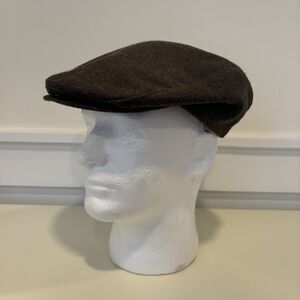 Vintage McGregor Sportswear Newsboy Hat Sz Large Brown